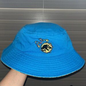 Jurassic Park Mr DNA 30Th Anniversary Reversible Bucket Hat